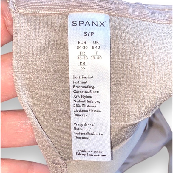 Spanx snake skin print bra / S - Picture 4 of 5